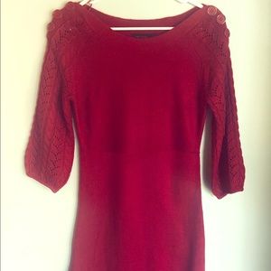 Sale⭐️The Limited Red Sweater Dress